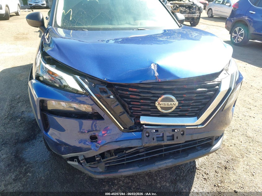 2021 Nissan Rogue VIN 5N1AT3AA6MC739426 IAAI salvage auction — FRONT END, Salvage Title, sold $3,500 on 2026-07-31 (photo 6)