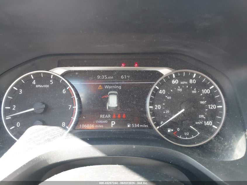 2021 Nissan Rogue VIN 5N1AT3AA6MC739426 IAAI salvage auction — FRONT END, Salvage Title, sold $3,500 on 2026-07-31 (photo 7)