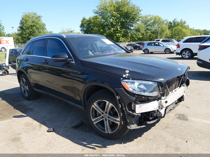 2019 Mercedes-benz Glc VIN WDC0G4KB4KV160139 IAAI salvage auction — FRONT END, Salvage Title, sold $5,800 on 2026-08-13 (photo 1)