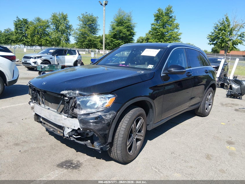 2019 Mercedes-benz Glc VIN WDC0G4KB4KV160139 IAAI salvage auction — FRONT END, Salvage Title, sold $5,800 on 2026-08-13 (photo 2)