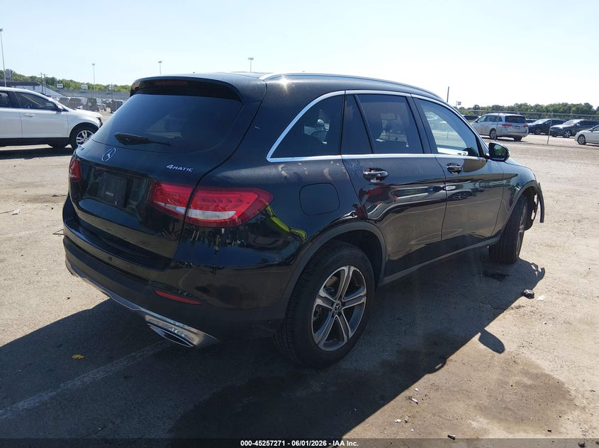 2019 Mercedes-benz Glc VIN WDC0G4KB4KV160139 IAAI salvage auction — FRONT END, Salvage Title, sold $5,800 on 2026-08-13 (photo 4)