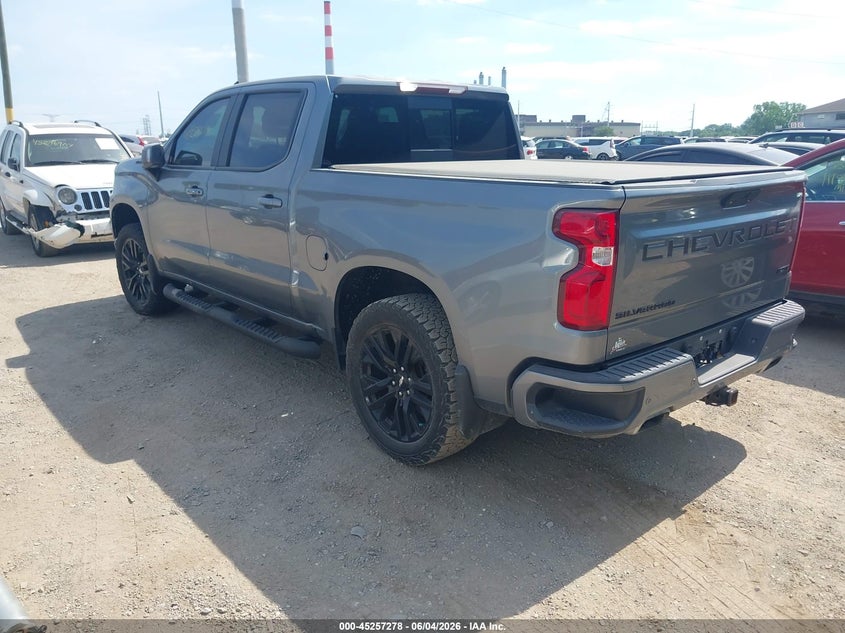 2021 Chevrolet Silverado VIN 3GCUYEEL6MG109946 IAAI salvage auction — FRONT END, Salvage Title, sold $7,600 on 2026-07-18 (photo 3)