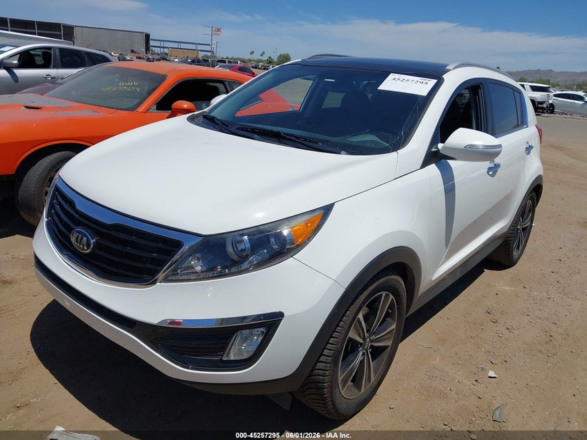 2016 Kia Sportage VIN KNDPC3A66G7816724 IAAI salvage auction — NORMAL WEAR, Clear-Dealer Only (Arizona), sold $1,550 on 2026-07-14 (photo 2)