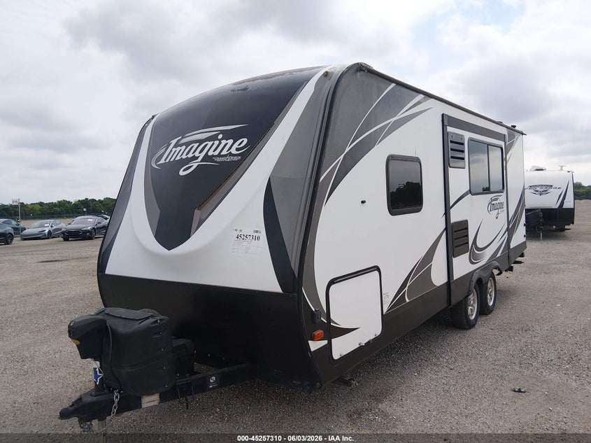 2017 Grand design Other VIN 573TE2729H3402247 IAAI salvage auction — STORM DAMAGE, Original (Texas), sold $7,000 on 2026-08-12 (photo 2)