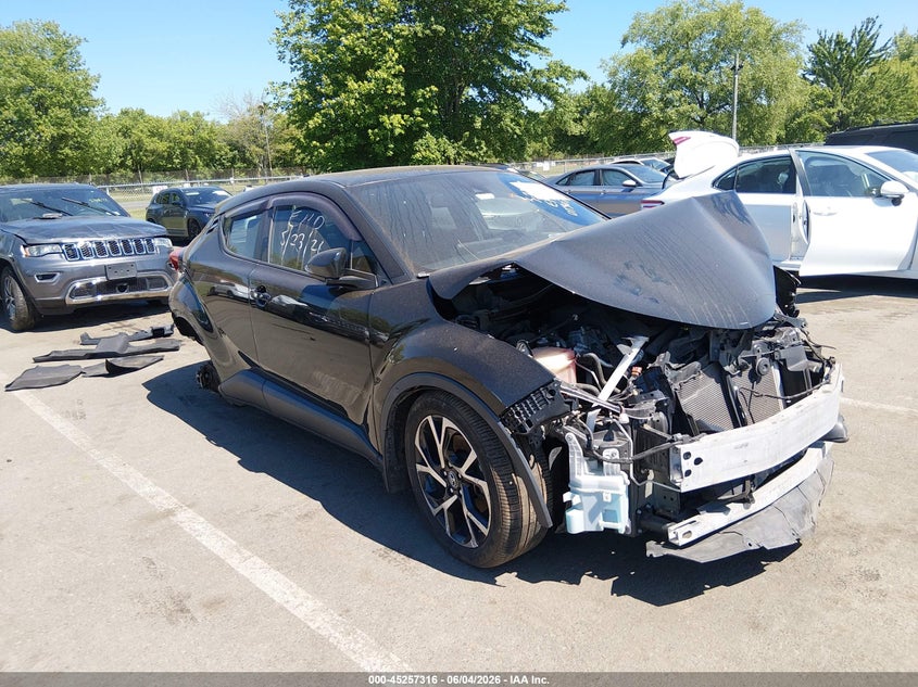 2018 Toyota C-hr VIN JTNKHMBX2J1005307 IAAI salvage auction — FRONT & REAR, Salvage Title, sold $3,700 on 2026-07-20 (photo 1)