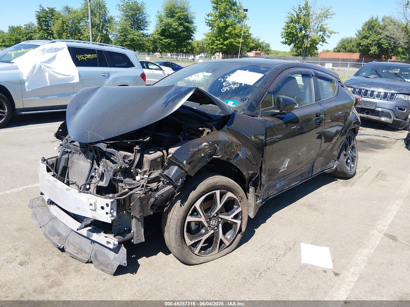 2018 Toyota C-hr VIN JTNKHMBX2J1005307 IAAI salvage auction — FRONT & REAR, Salvage Title, sold $3,700 on 2026-07-20 (photo 2)