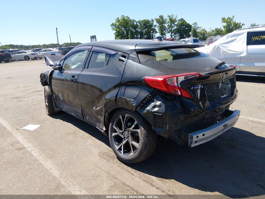 2018 Toyota C-hr VIN JTNKHMBX2J1005307 IAAI salvage auction — FRONT & REAR, Salvage Title, sold $3,700 on 2026-07-20 (photo 3)