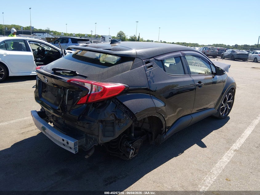 2018 Toyota C-hr VIN JTNKHMBX2J1005307 IAAI salvage auction — FRONT & REAR, Salvage Title, sold $3,700 on 2026-07-20 (photo 4)