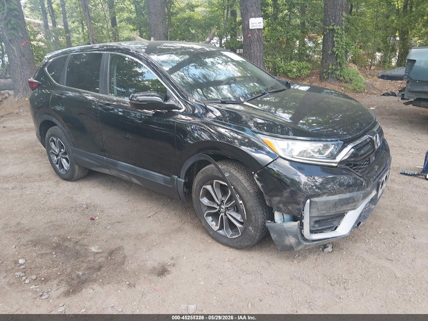 2022 Honda Cr-v VIN 2HKRW2H58NH607727 IAAI salvage auction — FRONT & REAR, Salvage Title, sold $8,600 on 2026-07-25 (photo 1)