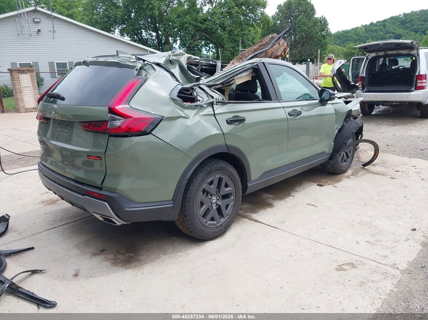 2026 Honda VIN 7FARS6H62TE104917 IAAI salvage auction — ROOF, Bill Of Sale Destruction Only - Salvage (Ohio), sold $25 on 2026-07-27 (photo 4)