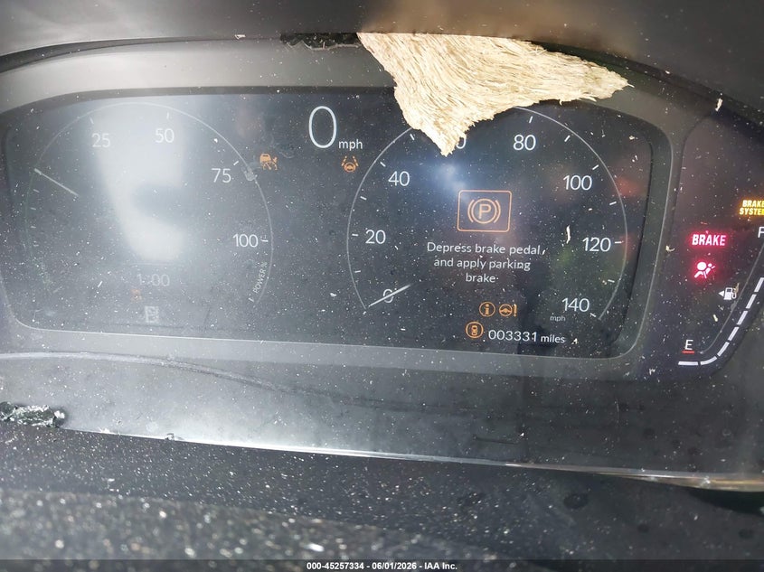 2026 Honda VIN 7FARS6H62TE104917 IAAI salvage auction — ROOF, Bill Of Sale Destruction Only - Salvage (Ohio), sold $25 on 2026-07-27 (photo 7)