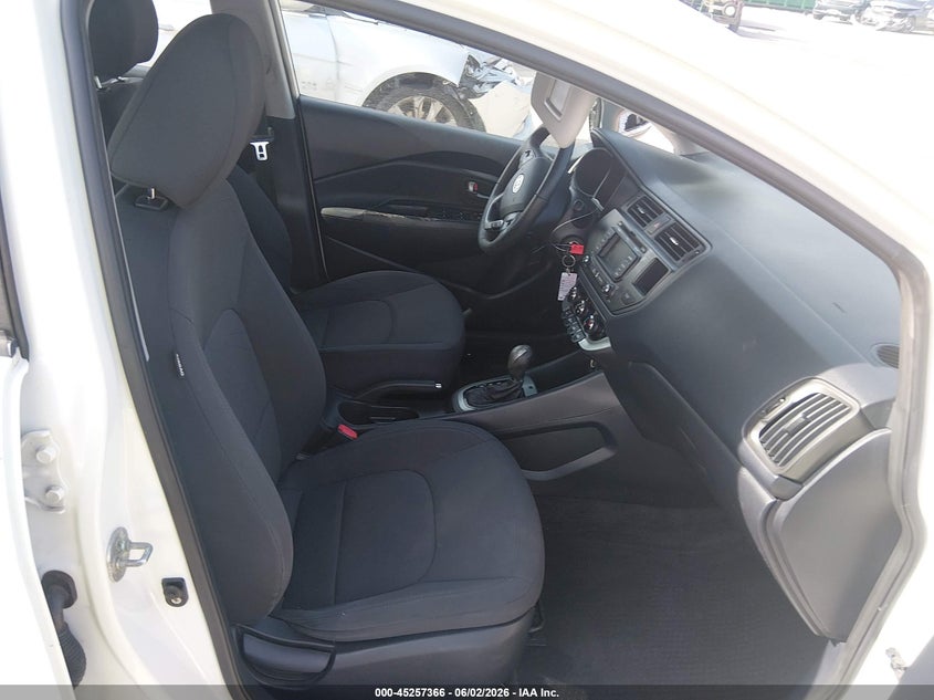 2013 Kia Rio VIN KNADN5A31D6127994 IAAI salvage auction — LEFT FRONT, Salvage Title, sold $275 on 2026-07-21 (photo 5)