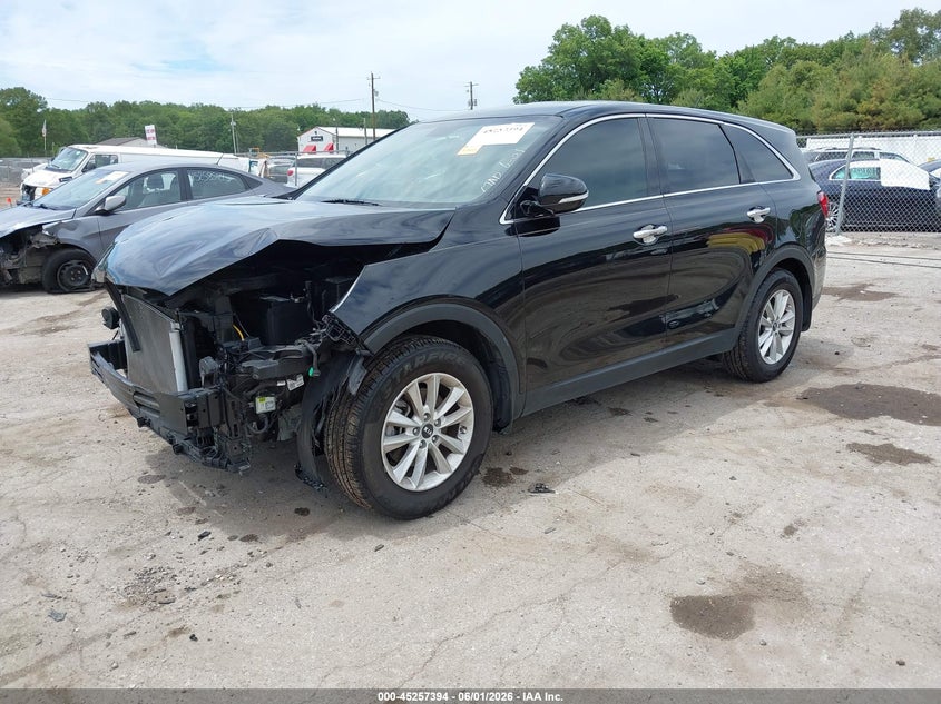 2020 Kia Sorento VIN 5XYPG4A37LG643387 IAAI salvage auction — FRONT END, Salvage (Indiana), sold $3,700 on 2026-07-28 (photo 2)