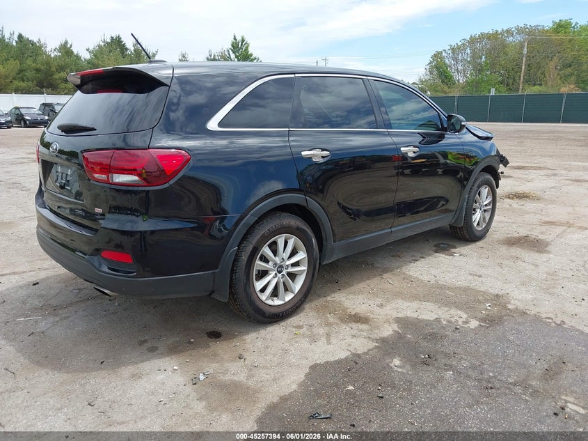 2020 Kia Sorento VIN 5XYPG4A37LG643387 IAAI salvage auction — FRONT END, Salvage (Indiana), sold $3,700 on 2026-07-28 (photo 4)