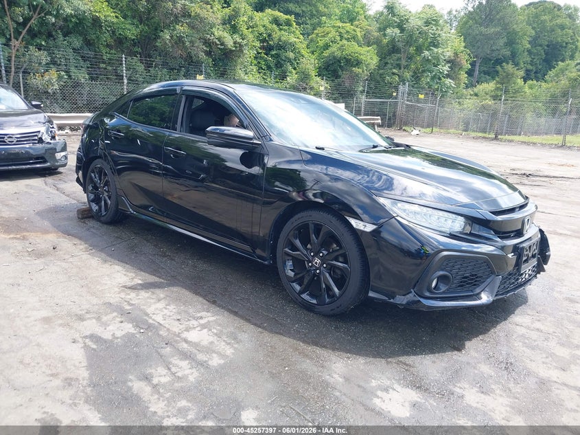 2018 Honda Civic VIN SHHFK7H90JU213712 IAAI salvage auction — SIDE, Salvage (North Carolina), sold $1,700 on 2026-07-30 (photo 1)