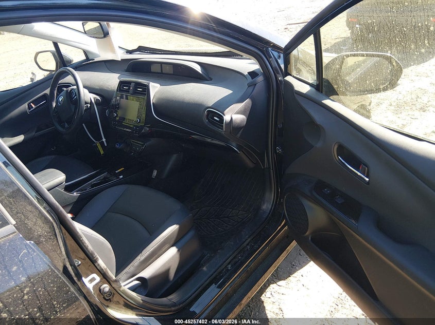 2021 Toyota Prius VIN JTDL9MFU7M3022618 IAAI salvage auction — REAR END, Salvage Title, sold $5,900 on 2026-07-11 (photo 5)