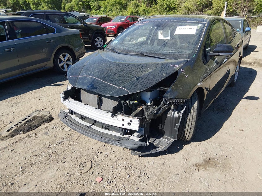 2021 Toyota Prius VIN JTDL9MFU7M3022618 IAAI salvage auction — REAR END, Salvage Title, sold $5,900 on 2026-07-11 (photo 6)