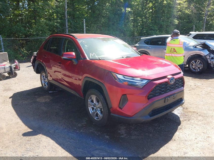 2024 Toyota Rav 4 VIN JTMRWRFV1RD237910 IAAI salvage auction — REAR END, Salvage Title, sold $11,250 on 2026-07-22 (photo 1)