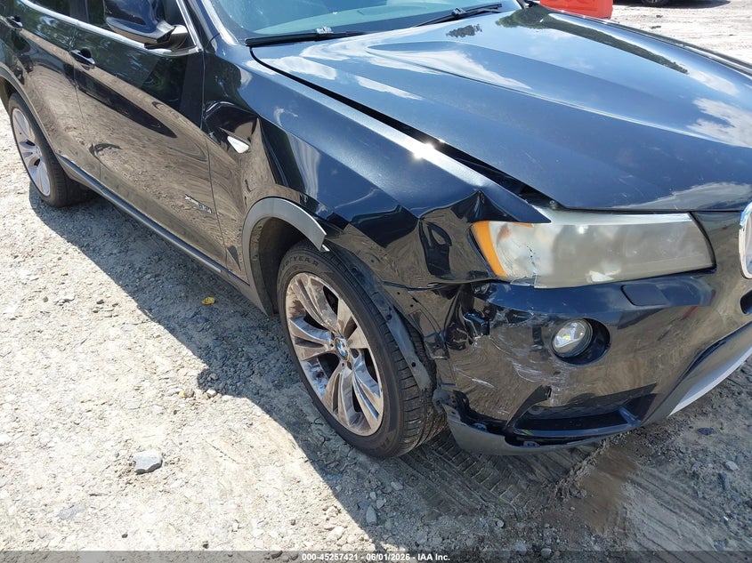2014 BMW X3 VIN 5UXWX7C55E0E79899 IAAI salvage auction — RIGHT FRONT, Salvage Title, sold $975 on 2026-07-23 (photo 6)