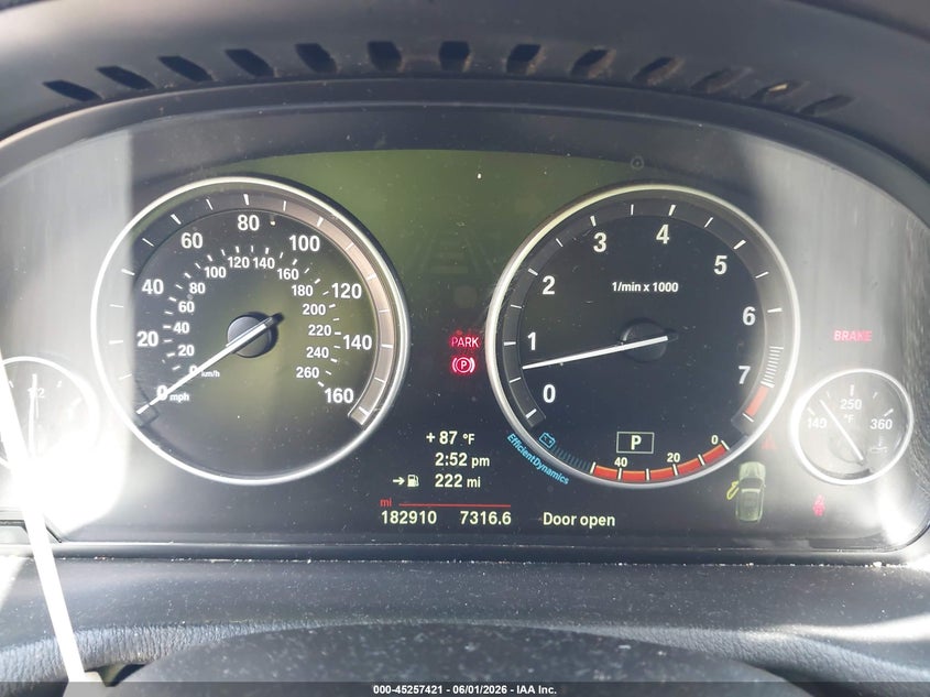 2014 BMW X3 VIN 5UXWX7C55E0E79899 IAAI salvage auction — RIGHT FRONT, Salvage Title, sold $975 on 2026-07-23 (photo 7)