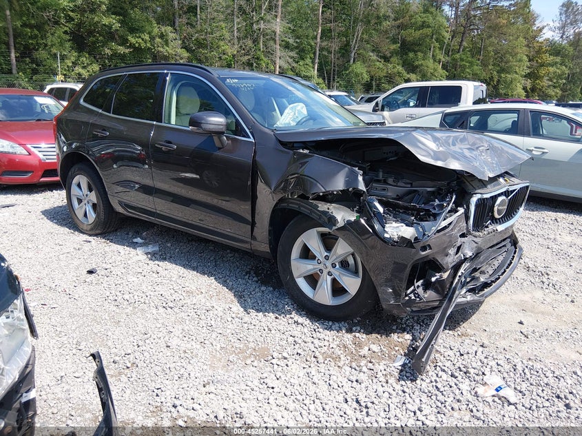 2022 Volvo Xc60 VIN YV4L12RK3N1946957 IAAI salvage auction — FRONT END, Salvage Title, sold $5,300 on 2026-08-19 (photo 1)