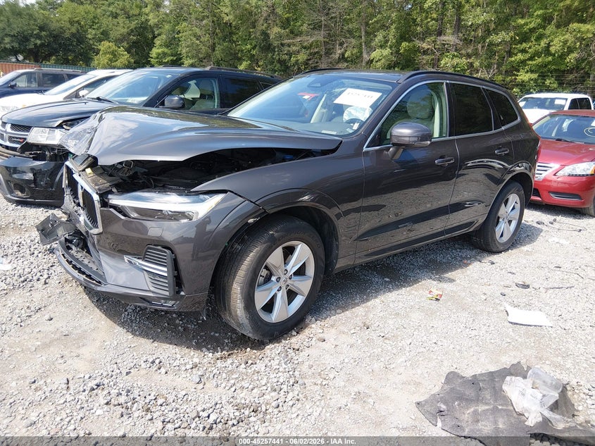2022 Volvo Xc60 VIN YV4L12RK3N1946957 IAAI salvage auction — FRONT END, Salvage Title, sold $5,300 on 2026-08-19 (photo 2)