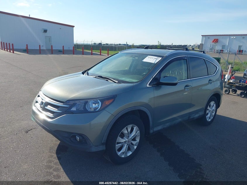 2012 Honda Cr-v VIN JHLRM4H78CC011127 IAAI salvage auction — HAIL, Salvage Title, sold $4,400 on 2026-07-13 (photo 2)