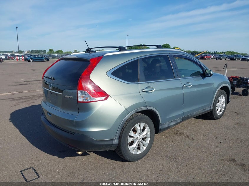 2012 Honda Cr-v VIN JHLRM4H78CC011127 IAAI salvage auction — HAIL, Salvage Title, sold $4,400 on 2026-07-13 (photo 4)