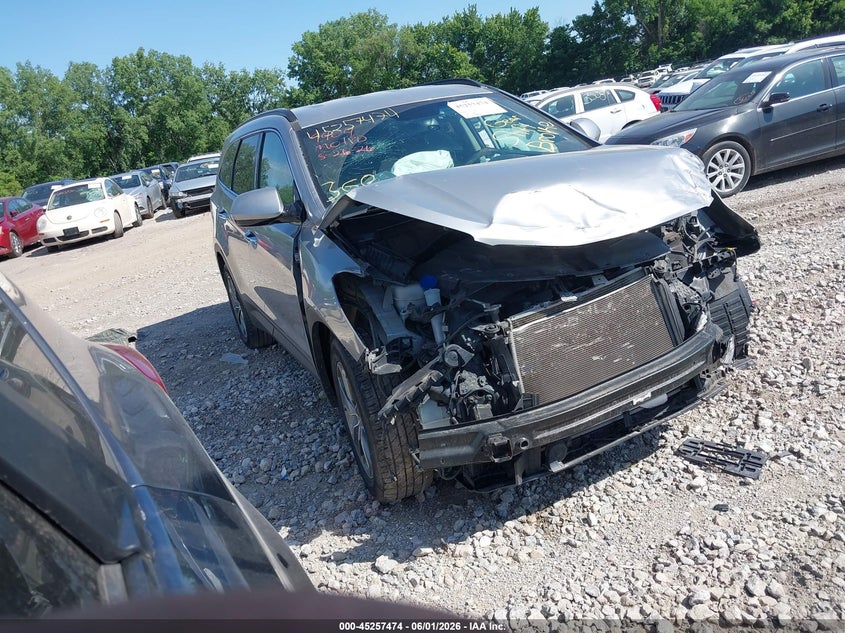 2016 Hyundai Santa fe VIN KM8SMDHF5GU162718 IAAI salvage auction — FRONT END, Salvage Title, sold $475 on 2026-07-20 (photo 1)