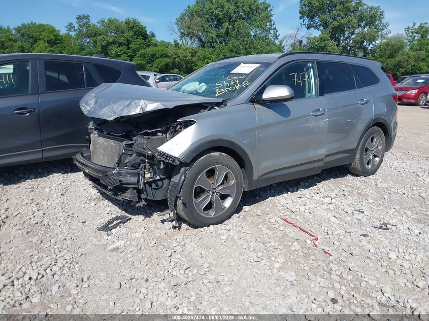 2016 Hyundai Santa fe VIN KM8SMDHF5GU162718 IAAI salvage auction — FRONT END, Salvage Title, sold $475 on 2026-07-20 (photo 2)