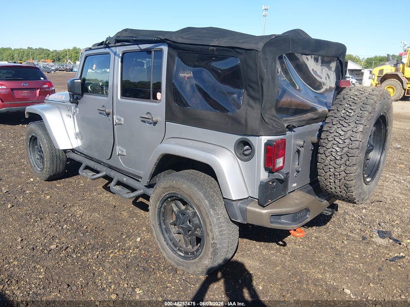 2017 Jeep Wrangler / VIN 1C4BJWEG1HL561185 IAAI salvage auction — FRONT END, Salvage Title, sold $6,100 on 2026-07-11 (photo 3)