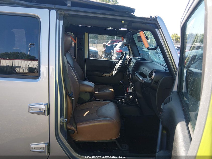 2017 Jeep Wrangler / VIN 1C4BJWEG1HL561185 IAAI salvage auction — FRONT END, Salvage Title, sold $6,100 on 2026-07-11 (photo 5)