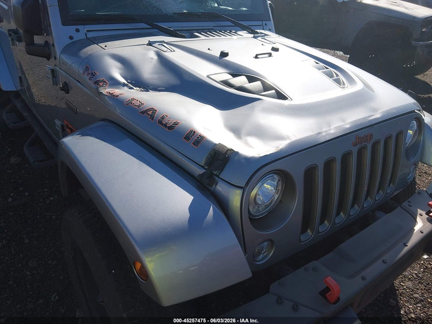 2017 Jeep Wrangler / VIN 1C4BJWEG1HL561185 IAAI salvage auction — FRONT END, Salvage Title, sold $6,100 on 2026-07-11 (photo 6)