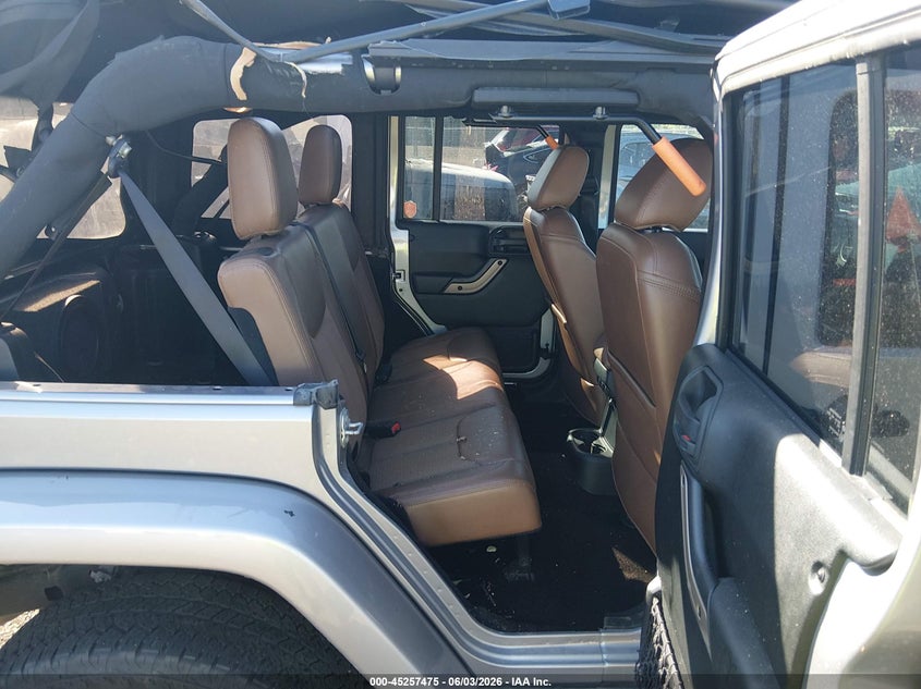 2017 Jeep Wrangler / VIN 1C4BJWEG1HL561185 IAAI salvage auction — FRONT END, Salvage Title, sold $6,100 on 2026-07-11 (photo 8)