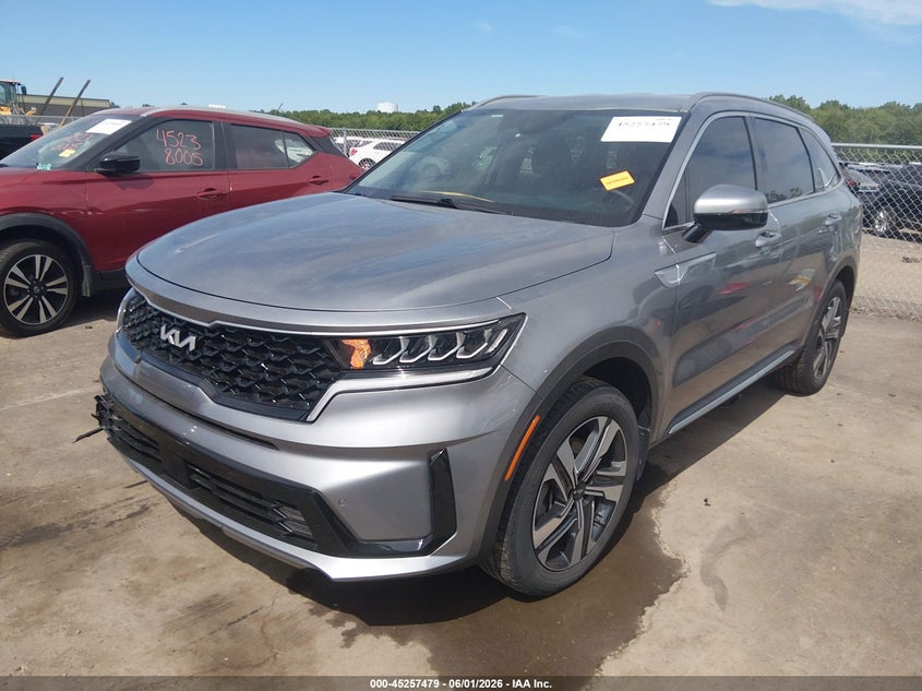 2023 Kia VIN KNDRHDLG8P5171172 IAAI salvage auction — HAIL, Salvage Title, sold $15,250 on 2026-07-07 (photo 2)