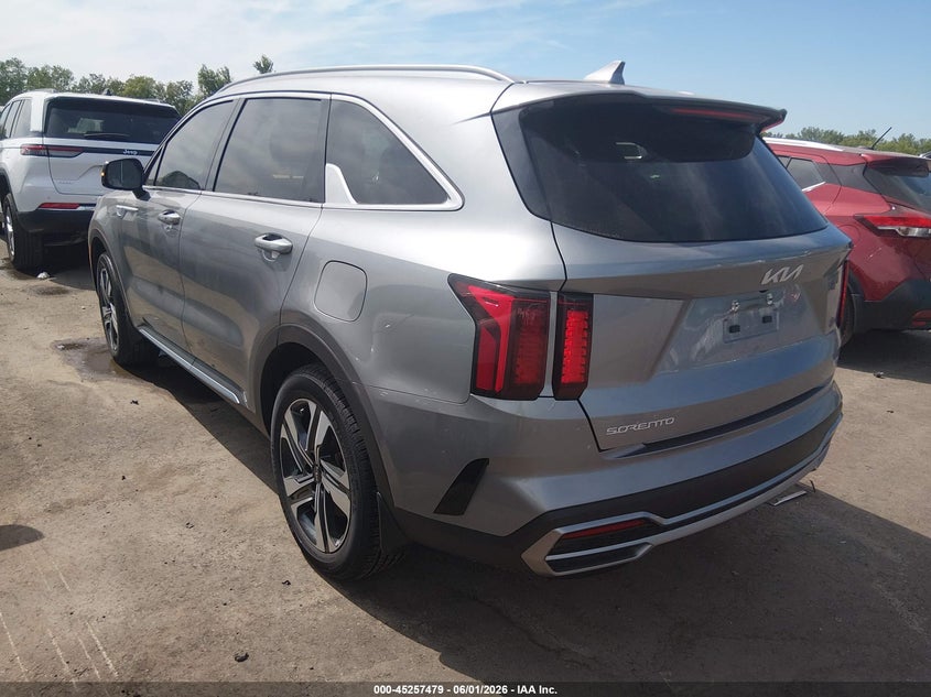 2023 Kia VIN KNDRHDLG8P5171172 IAAI salvage auction — HAIL, Salvage Title, sold $15,250 on 2026-07-07 (photo 3)
