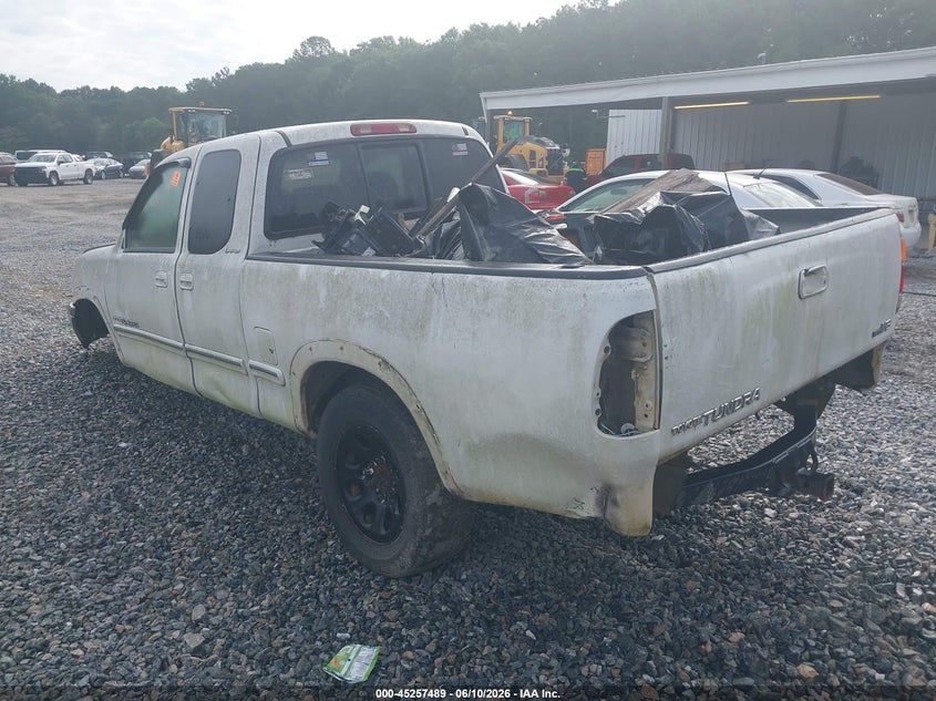 2001 Toyota Tundra VIN 5TBRT38171S135626 IAAI salvage auction — BIOHAZARD/CHEMICAL, Repossession Paperwork (Georgia), sold $75 on 2026-07-29 (photo 3)