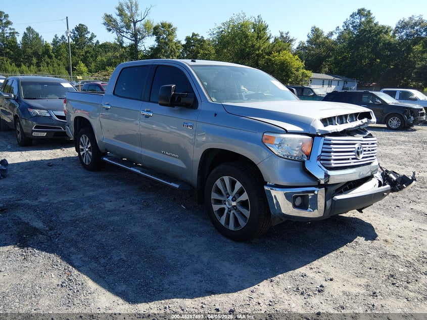 2017 Toyota Tundra VIN 5TFFW5F11HX213919 IAAI salvage auction — FRONT END, Salvage Title, sold $13,950 on 2026-07-14 (photo 1)