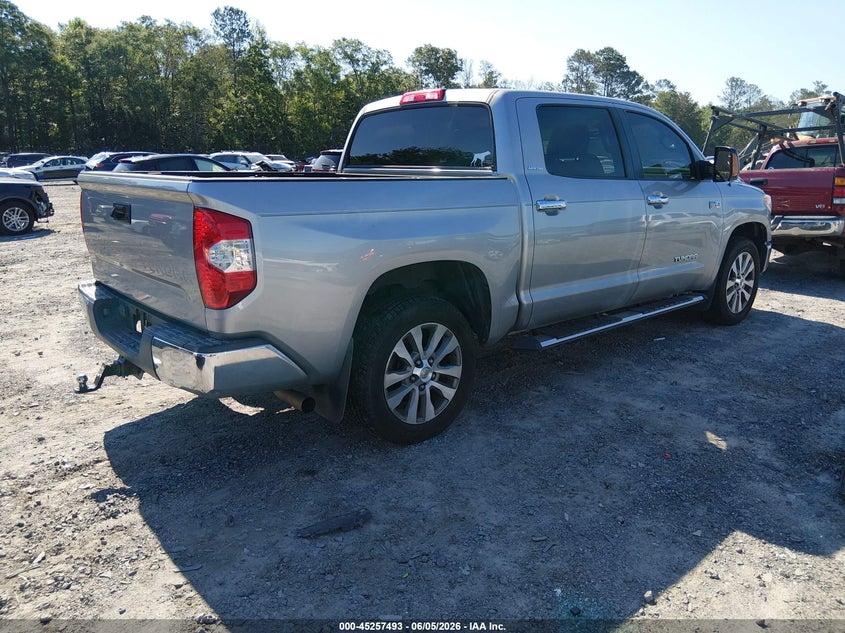 2017 Toyota Tundra VIN 5TFFW5F11HX213919 IAAI salvage auction — FRONT END, Salvage Title, sold $13,950 on 2026-07-14 (photo 4)