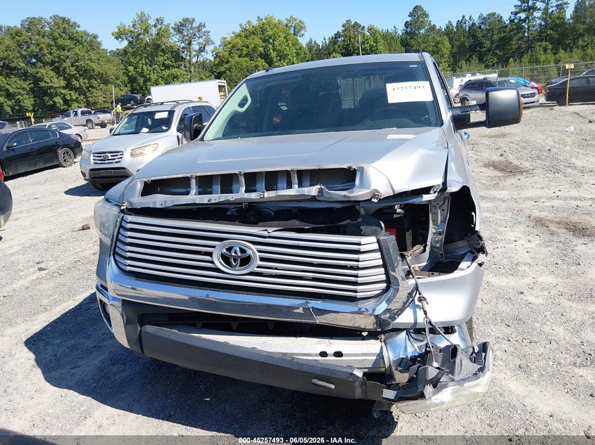 2017 Toyota Tundra VIN 5TFFW5F11HX213919 IAAI salvage auction — FRONT END, Salvage Title, sold $13,950 on 2026-07-14 (photo 6)