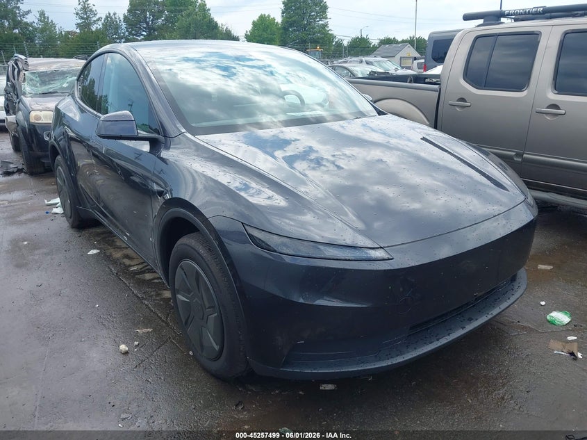 2026 Tesla Model y VIN 7SAYGDED0TA593866 IAAI salvage auction — REAR END, Salvage Title, sold $17,350 on 2026-07-23 (photo 1)