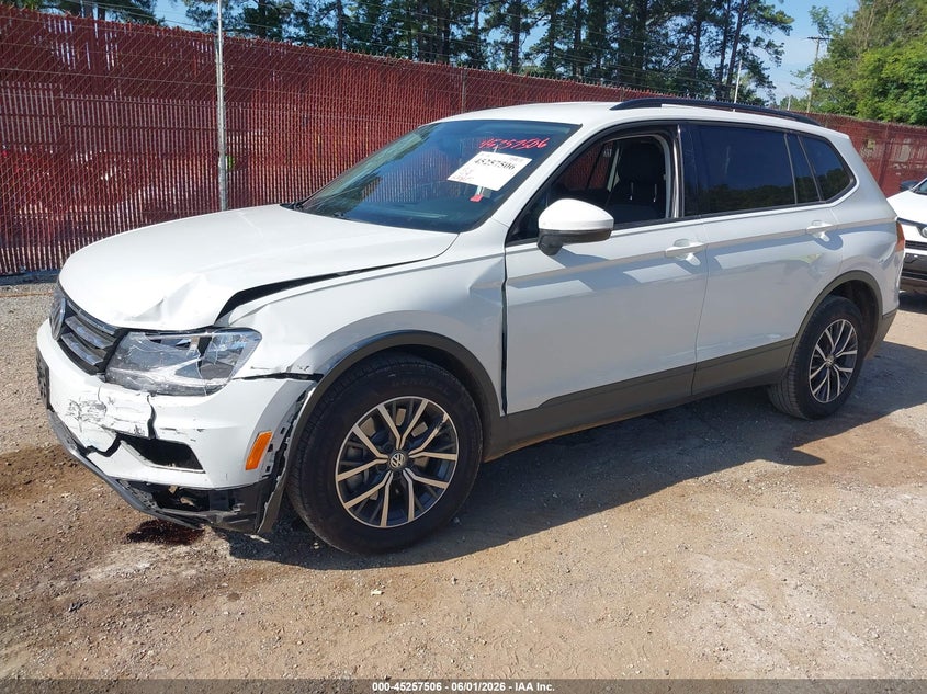 2021 Volkswagen Tiguan VIN 3VV1B7AX7MM012024 IAAI salvage auction — LEFT FRONT, Salvage (Texas), sold $4,050 on 2026-08-10 (photo 2)