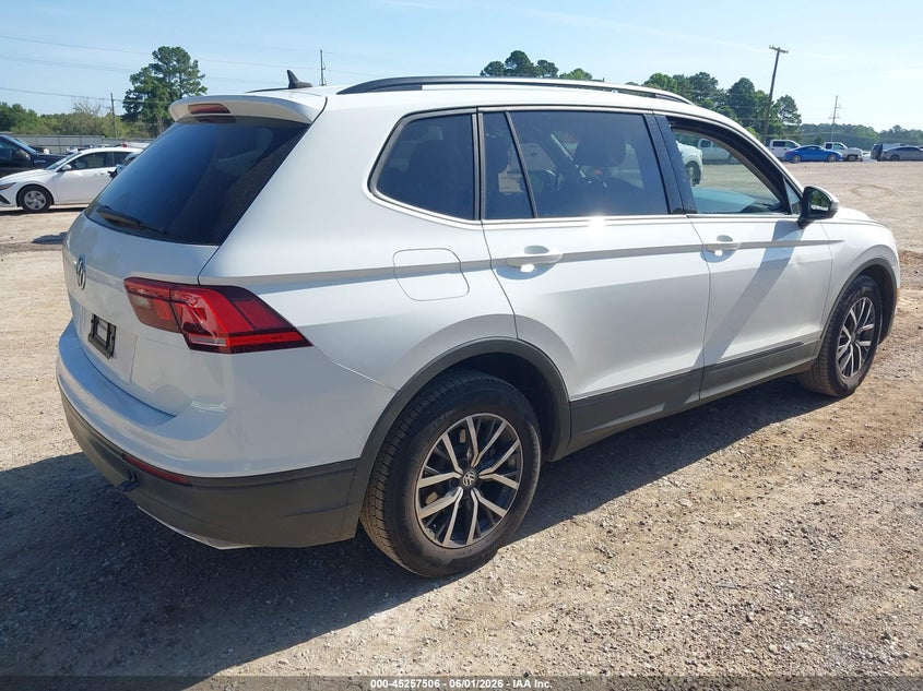 2021 Volkswagen Tiguan VIN 3VV1B7AX7MM012024 IAAI salvage auction — LEFT FRONT, Salvage (Texas), sold $4,050 on 2026-08-10 (photo 4)