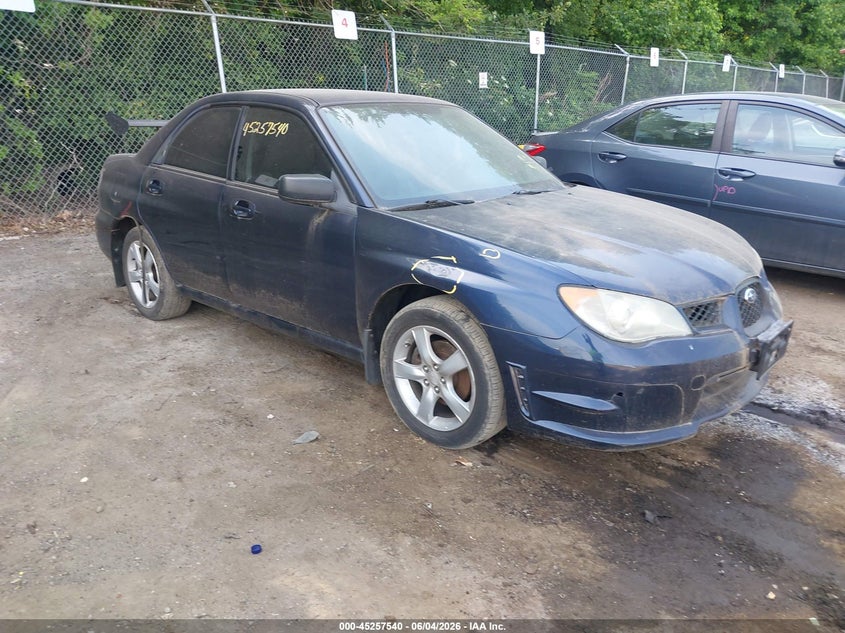 2006 Subaru Impreza VIN JF1GD67686H521662 IAAI salvage auction — NORMAL WEAR, Clear (Maryland), sold $450 on 2026-07-21 (photo 1)