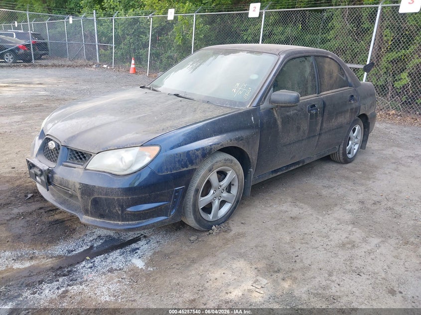 2006 Subaru Impreza VIN JF1GD67686H521662 IAAI salvage auction — NORMAL WEAR, Clear (Maryland), sold $450 on 2026-07-21 (photo 2)