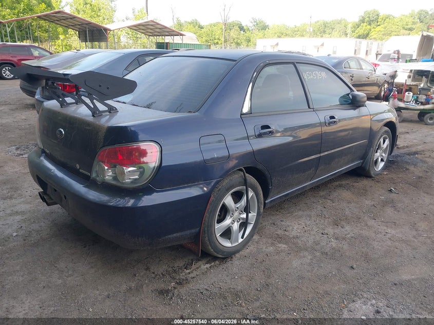 2006 Subaru Impreza VIN JF1GD67686H521662 IAAI salvage auction — NORMAL WEAR, Clear (Maryland), sold $450 on 2026-07-21 (photo 4)