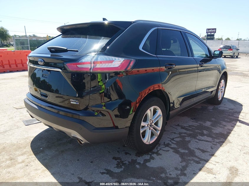 2020 Ford Edge VIN 2FMPK4J9XLBA08781 IAAI salvage auction — HAIL, Clear (Kansas), sold $7,800 on 2026-08-21 (photo 4)