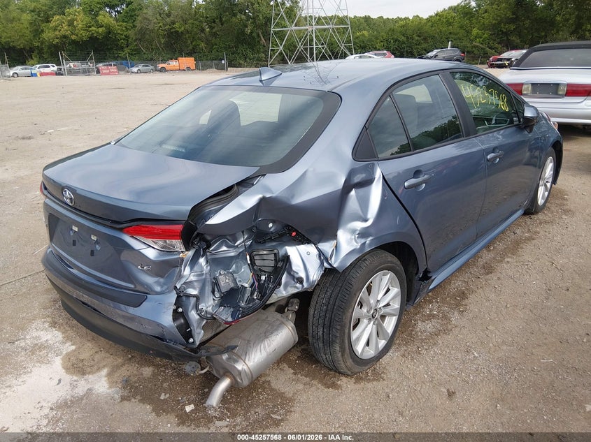 2025 Toyota Corolla VIN 5YFB4MDE1SP332001 IAAI salvage auction — RIGHT REAR, Salvage Title, sold $4,050 on 2026-07-29 (photo 6)