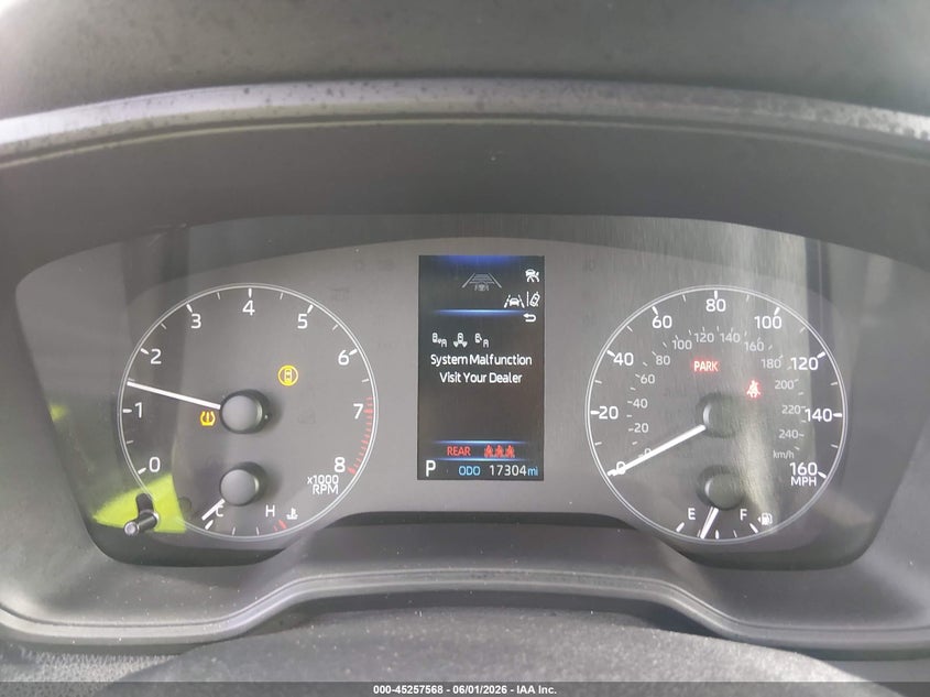 2025 Toyota Corolla VIN 5YFB4MDE1SP332001 IAAI salvage auction — RIGHT REAR, Salvage Title, sold $4,050 on 2026-07-29 (photo 7)