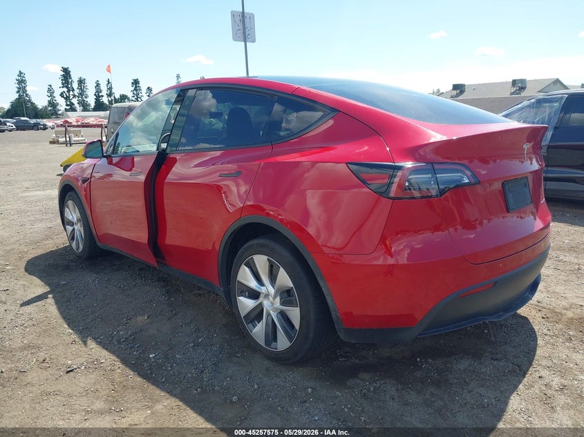 2021 Tesla Model y VIN 5YJYGDEE5MF277177 IAAI salvage auction — FRONT END, Salvage Title, sold $8,000 on 2026-07-10 (photo 3)